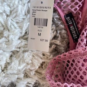 Pink romper